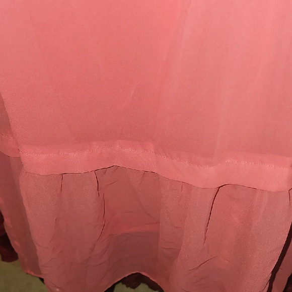 American Eagle Outfitters NWOT Women's Salmon Layered Sundress Size XLarge - Picture 5 of 7